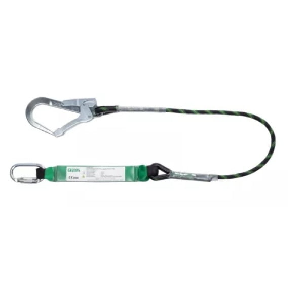 Sistem anticadere cu absorbant de soc, din coarda impletita 1,5m NYSSA, testata si certificata pe margini ascuțite conform CNB/P/11.074 vg , EN 355