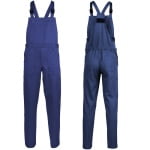 CG8INBA_Pantaloni de lucru cu pieptar, INDUSTRY, albastru, tercot, 65%poliester, 35% bumbac, 245 g_m², confortabili, material rezistent la uzura, cusaturi intarite_2