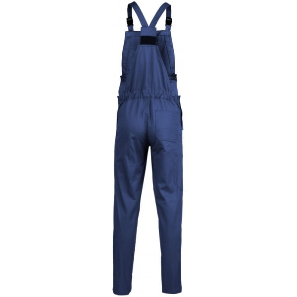 Salopeta de lucru , INDUSTRY, albastru, tercot, 65%poliester, 35% bumbac, 245 g/m², confortabili, material rezistent la uzura, cusaturi intarite