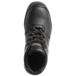 CG9FREH_Bocanci de protectie S3, SRC, Freedite, din piele integrala neagra, cu bombeu si lamela din compozit, insertie reflectorizanta pe calcai, Coverguard_super