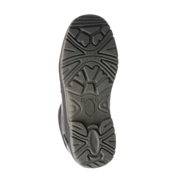 Bocanci de protectie S3, SRC, Freedite, din piele integrala neagra, cu bombeu si lamela din compozit, insertie reflectorizanta pe calcai, Coverguard