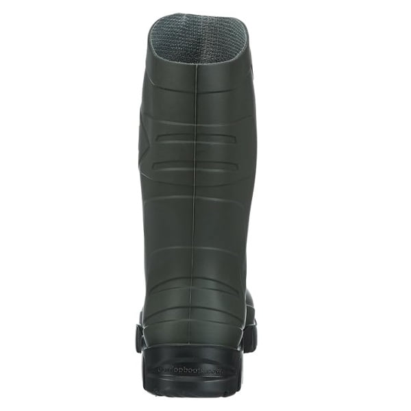 Cizme din PVC, DUNLOP DEE K580011, culoare verde, fara bombeu, impermeabile, rezistente la acizi, confortabile, 27 cm, pentru agricultura, agrement, vanatoare