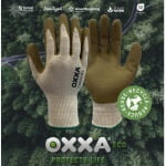 MJ152000_Manusi de protectie OXXA E-Nature-Grip 52-000, support poliesterbumbac reciclat, imersie de latex poros pe palma, aderenta ridicata in medii umede si uscate_1
