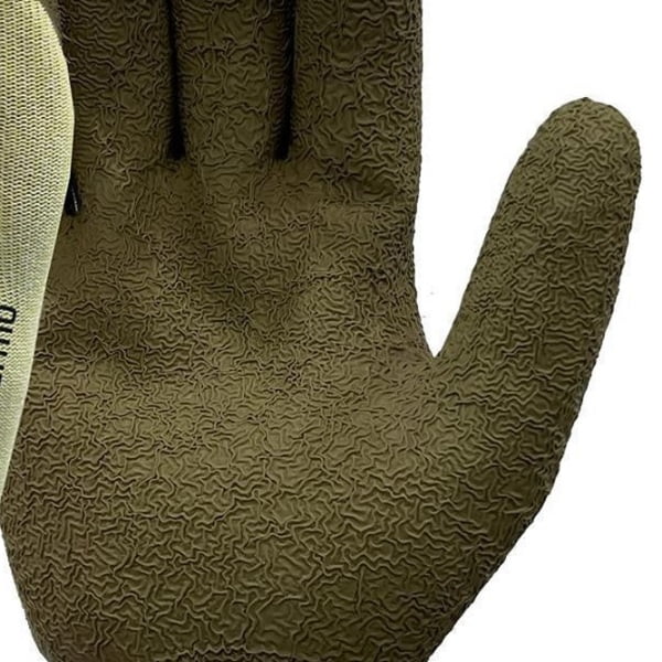 Manusi de protectie captusite  OXXA E-Nature-Thermo 52-800, protectie temperaturi scazute, mecanica 3X22, taiere B si termica 200°C, imersie de latex poros pe palma, aderenta ridicata in medii umede si uscate