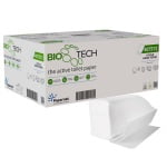 SD407572_Prosoape de hartie pliate V, BioTech, Papernet 407572, celuloza pura, alb, 2 straturi, 21x22cm, certificat Ecolabel, 210 portiipachet, 15 pachetbax_bax1
