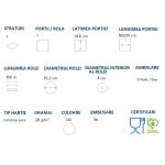 SD416637_Rola prosop hartie autocut, Papernet 416637 Dry Tech, alba, 1 strat, celuloza pura, 165 m, 6 role_bax, certificat pentru industria alimentara, Food Contact_specificatii