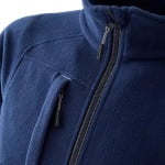 CG5KOA310_Hanorac Koala, negru, pentru protectie termica, 350 g_m², din micropolar (fleece) 100% poliester, guler inalt, drept masete cu elastic_buzunar_sup1