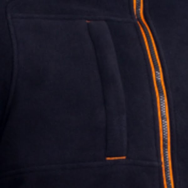 Hanorac Koala, negru, pentru protectie termica, 350 g/m², din micropolar (fleece) 100% poliester, guler inalt, drept masete cu elastic, model pulover / jacheta, termoizolant