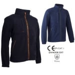 CG5KOA310_Hanorac Koala, negru, pentru protectie termica, 350 g_m², din micropolar (fleece) 100% poliester, guler inalt, drept masete cu elastic_variante_culoare
