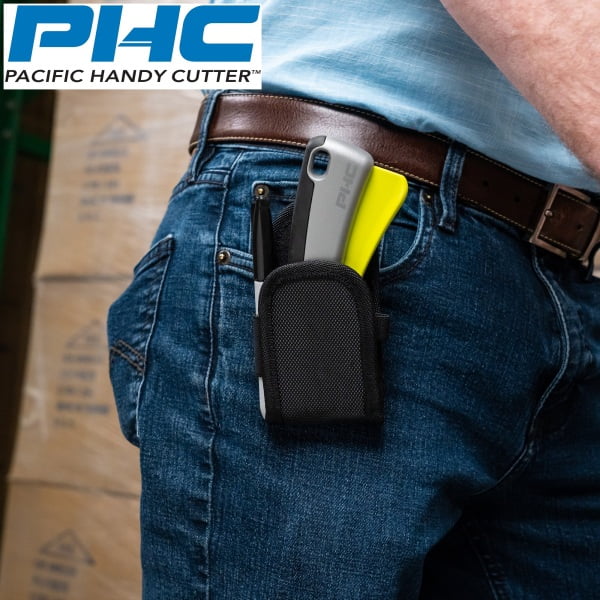 Cutter cu lama din otel-carbon, autoretractabila, VICTA auto-retract safety knife, maner metalic, 3 niveluri de blocare a lamei, robust, performant, versatil, ergonomic