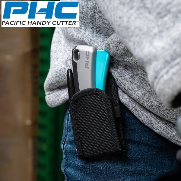 Cutter cu lama din otel-carbon, autoretractabila, VICTA smart-retract safety knife, maner metalic si lama inteligenta ce se retrage imediat ce lama pierde contactul cu materialul de taiat