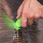 PHC-KCJ-1X_Cutter pentru taierea ambalajelor, Klever KLEEN ™ Kutter, verde, lama din otel, incorporata, in maner, pentru protectia mainilor utilizatorului, maner ergonomic_3