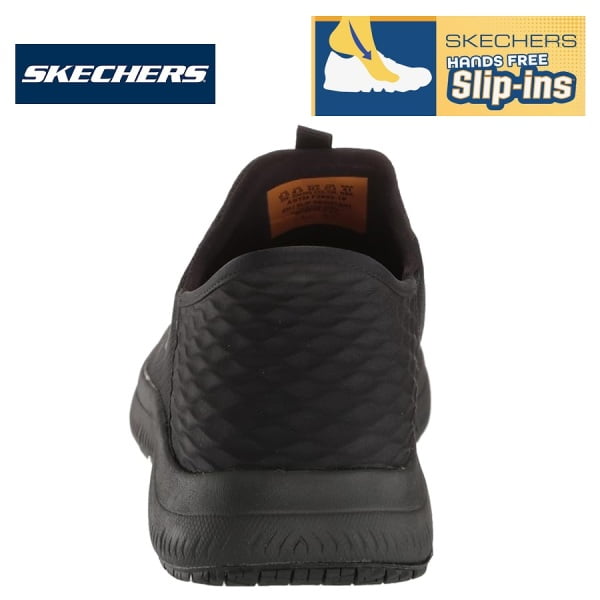 Pantofi ocupationali OB FO SRC, model sport pentru barbati SKECHERS SUMMITS SR - COLSIN, Hands Free Slip-Ins, incaltare rapida, usori si confortabili, EN ISO 20347:2012