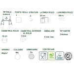 CE40150N_Rola prosop de hartie Autocut, E-Tissue, hartie reciclata, 2 straturi, bej, 150m, 6 role _bax, Celtex Master 40150N_2