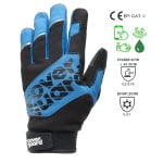 CG1WIDX00_Manusi de protectie pentru iarna sau medii cu temperaturi scazute, EUROWINTER MX100, negru-albastru, captusita, impermeabila, respirabila, functie ecrane tactile_Dos_palma