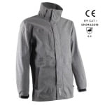 CG5CAM350_Jacheta impermeabila, pentru ploaie si vant sau furtuna, Camello, softshell 2 straturi, gri, impermeabilitate 5000 mm, respirabilitate 2500 gm²24h_fata1