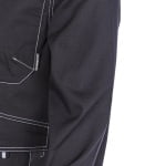 CG5ORJ010_Haina de lucru functionala, Orosi, neagra, cu buzunare multiple, 65% poliester, 35% bumbac – 240_m², material rezistent la uzura, Oxford, design modern_buzunare