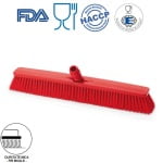 IGX1013RS_Matura inclinata, peri moi, rosie, 60 cm, IGEAX 1013S, pentru impins si maturat, autoclavare la 121 °C, Food Contact, certificata HACCP, FDA