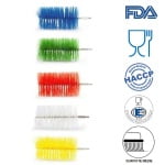 IGX1069M_Perie tubulara pentru curatarea tevilor lungi, interschimbabila, diametrul Ø100 mm, duritate medie, autoclavare 121 °C, pentru industria alimentara, certificata HACCP, FDA