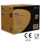 PCDC01_Halat vizitator PE, de unica folosinta, alb-transparent, din polietilena, inchidere cu capse, ambalat individual, Shield DC01, 12 buc_pachet, 20 pach_bax, marime unica_bax1