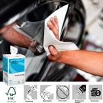 SOND13402269_Rola lavete de polisare, finisare, SONTARA® SPS Polish Cloth, pentru stergeri delicate de lustruire pe crom, sticla, suprafete vopsite, fara scame, 36.5 x 40cm, albe, 275 lavetecutie_1