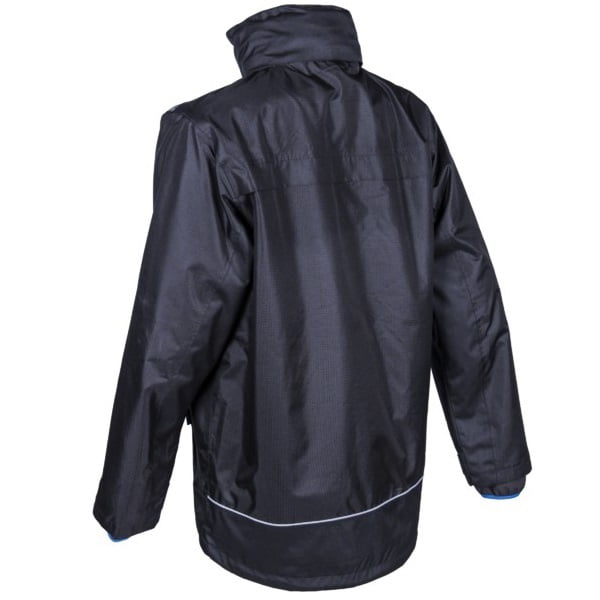 Geaca de iarna 3 In 1, impermeabila, captusita, WANI, neagra, compusa din Jacheta Ripstop si Jacheta Softshell, conditii cu temperaturi scazute, ploaie, vant, furtuna