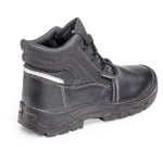CG9AZUH10-Bocanci de protectie S3, SRC, ESD, AZURITE II, piele integrala neagra, bombeu metalic, talpa anti-alunecare din PU-Coverguard-lateral-spate