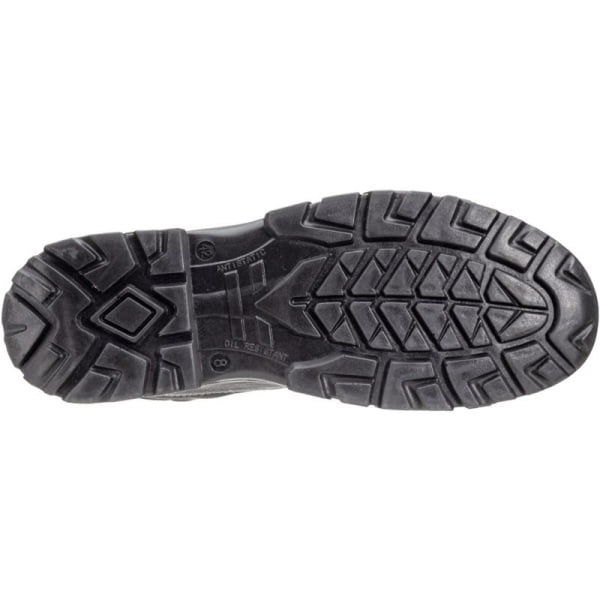 Bocanci de protectie S3, SRC, ESD, AZURITE II, din piele integrala neagra, impermeabila, bombeu metalic, talpa rezistenta la alunecare din PU, banda reflectorizanta, Coverguard