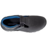 CG9BONO10-Sandale de protectie S1, SRC, BONO , din piele de nubuc neagra, bombeu metalic, talpa anti-alunecare PU, Coverguard-sup