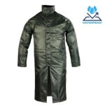 CGMO50605_Pelerina de ploaie, PVC verde, impermeabila, protectie impotriva ploii si vantului, imersie moale din PVC, gluga fixa, 120cm, fermoar scurt_3