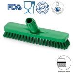 IGX1016GM_Perie pardoseli si pereti, 30 cm, duritate medie, verde, rezistenta la 121°C, autoclavare Food Contact, HACCP, FDA
