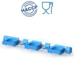 IGX1084B_Suport ustensile prindere de perete, Igeax 1084,50 cm, albastru, certificat Food Contact, conform HACCP