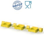 IGX1084Y_Suport ustensile prindere de perete, Igeax 1084,50 cm, galben, certificat Food Contact, conform HACCP