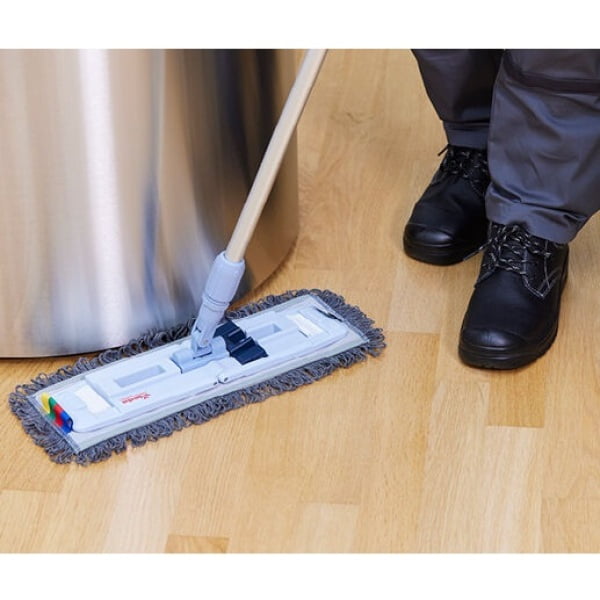 Mop Vileda UltraSpeed Pro r-MicroSpeed Max 173476, 40 cm, cu structura 4D, ultra-densa, curatare intensa si profunda, cod culori HACCP, compatibil cu suport VL146963