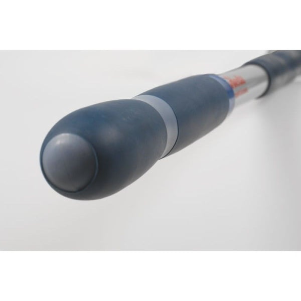Maner telescopic Vileda 111385, albastru, din aluminiu, usor, rezistent, reglabil 100-180 cm, prindere ergonomica, anti-alunecare