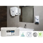 CE40300-Rola prosop hartie autocut Celtex Master Time 40300, alb, 285m, 2 str, certificat Ecolabel, dispensere CE92680, CE95420-2