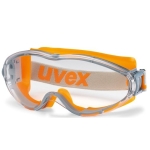 CG9302245_Ochelari de protectie UVEX ULTRASONIC, lentile transparente, portocali,gri, filtru UV, tip goggle, se pot purta peste ochelarii cu prescriptie_1