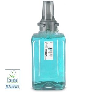 Sapun spuma GOJO Freshberry ADX-12, 1250 ml, spuma delicata cu parfum proaspat, hidrateaza si catifeleaza pielea, testat dermatologic, certificat ecologic Ecolabel