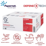 SD417820_Prosoape de hartie pliate V, Defend Tech, Papernet 417820, albe, 21x22cm, 2 straturi, 210 buc_pachet, 15 pachete_bax_3