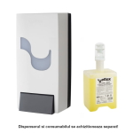 CE92520_Dispenser sapun spuma, 900 ml, Celtex Megamini 92520, alb, ABS manual, compatibil cu consumabil CE88090_3