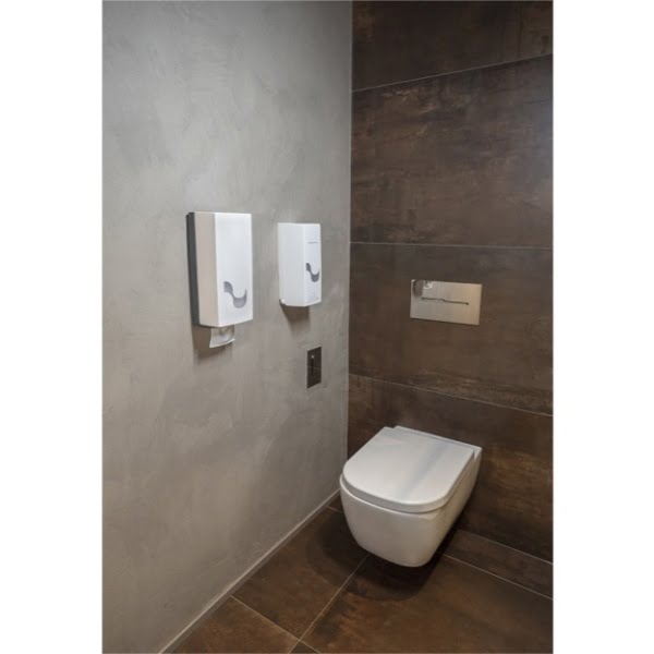 Dozator solutie curatare colac WC, Celtex E-Control 95590, cu senzor, igienic, dozare controlata, compatibila cu rezerve CE89070