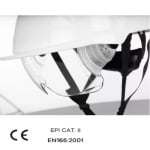 CG6PHSG00NSI-Ochelari de protectie pentru montare pe casca de protectie Phoenix, lentila PC anti-zgariere, anti-aburire_1