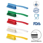 IGX1005_T_Perie de mana cu maner mediu, duritate ridicata, albastra, rezistenta la 121°C, autoclavare pentru industria alimentara, certi