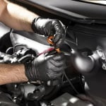 PCGL897-Manusi nitril negre, GL897 Bodyguards, nepudrate, 100buc cutie pentru examinare, HoReCa, saloane si domeniul industrial si medical-4