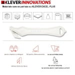 PHC-PLS-400-30W-Cutter profesional pentru ambalaje groase, Klever Excel PLUS, alb, lama otel-carbon, incorporata_1