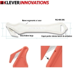 PHC-PLS-400-30W-Cutter profesional pentru ambalaje groase, Klever Excel PLUS, alb, lama otel-carbon, incorporata_3