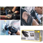 RN81_Manusi nitril negre, Reflexx N81, nepudrate, grosime 0.06 mm,100 buc_cutie, pentru HoReCa, saloane si domeniul industrial si medical-8