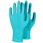 TG84510_Manusi nitril nepudrate Tegera 84510, verzi, grosime 0.1mm, varf deget texturat, certificate pentru industria alimentara_4