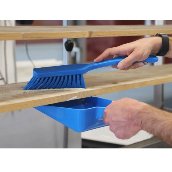 Faras cu maner scurt, Igeax 1022, rosu, din polipropilena, rezistent la 121 °C autoclava, pentru industria alimentara, certificata HACCP, FDA