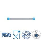 IGX1087B_Bara suport din aluminiu pentru ustensile, albastru, IGEAX 1087B, certificat Food Contact-1